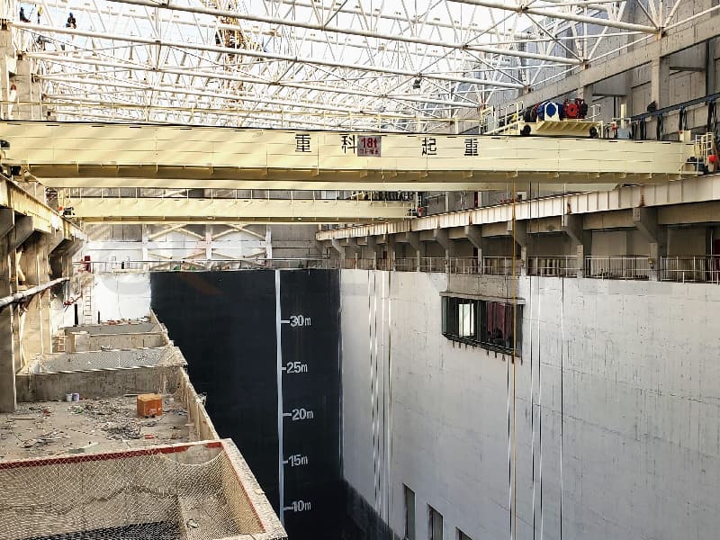 Customized Grab Bucket Overhead Crane for Construction Waste in Philippines