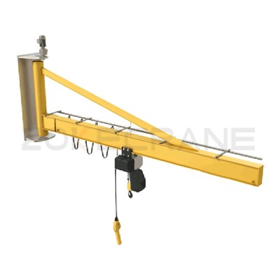 Wall Mounted Jib Crane with Optimized Steel Structure for Efficient Factories