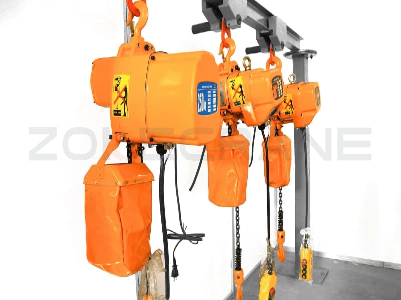 Lightweight & Robust Electric Chain Hoist for Overhead & Jib Crane Integration
