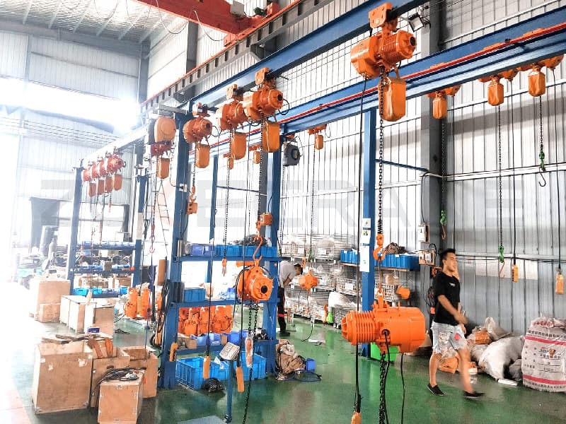 Lightweight & Robust Electric Chain Hoist for Overhead & Jib Crane Integration