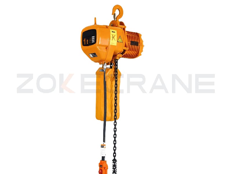 Lightweight & Robust Electric Chain Hoist for Overhead & Jib Crane Integration