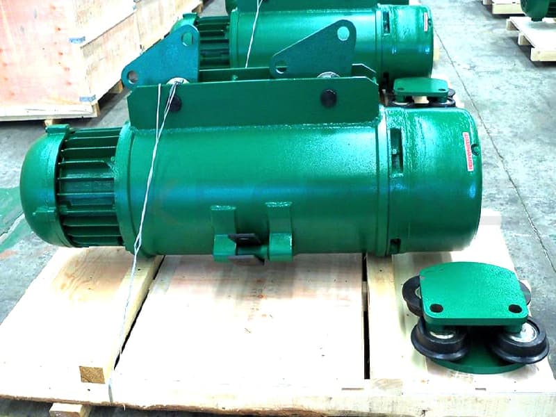 Low-Noise Operation Electric Wire Rope Hoist for Improved Work Environment