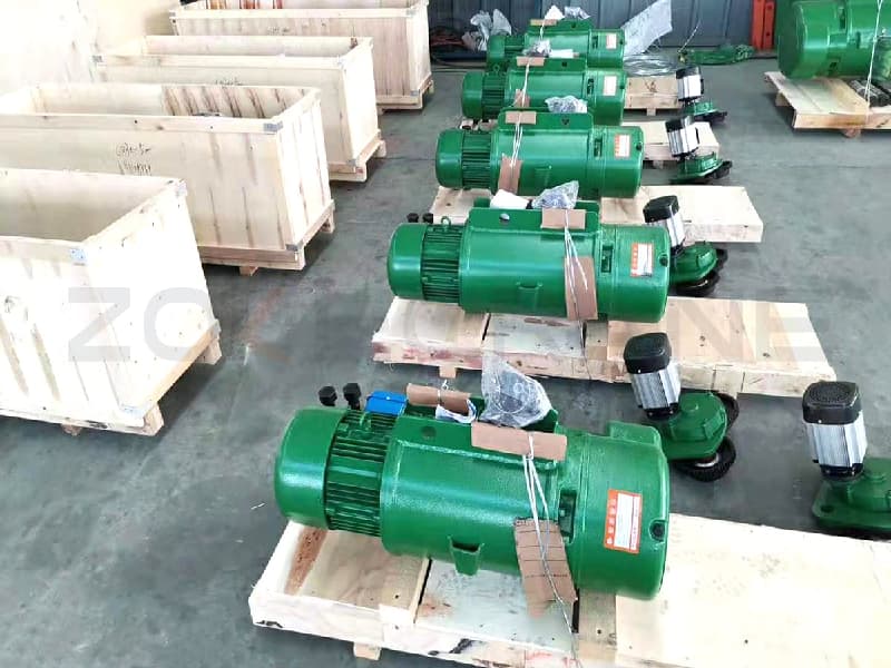 Electric Wire Rope Hoist for Single & Double Girder Crane System Integration