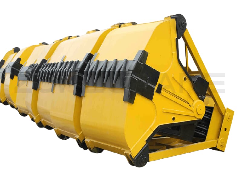 High-Strength Q345B Steel Grab Bucket for Robust Construction