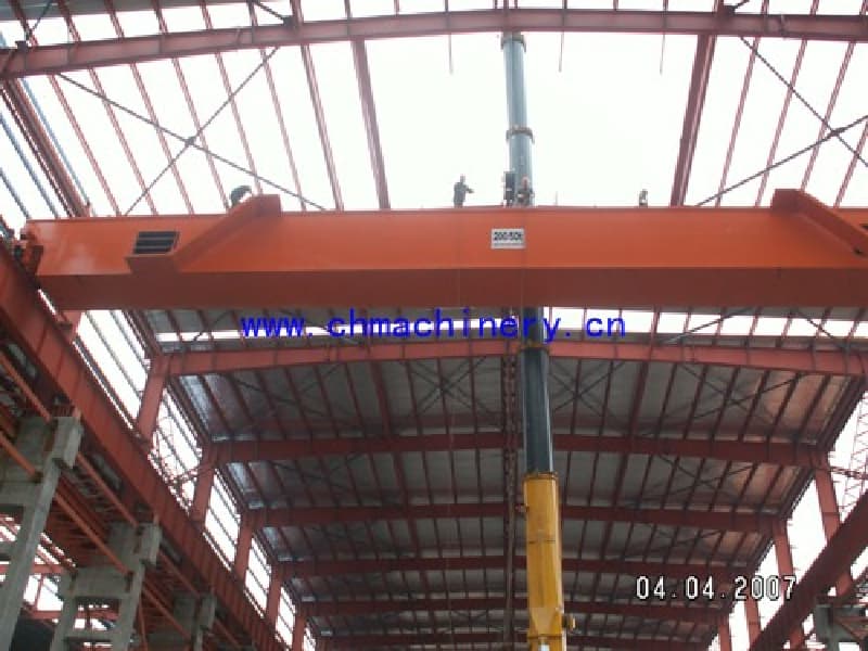 Standard 5 Ton Double Girder Overhead Crane for Workshop & Warehouse