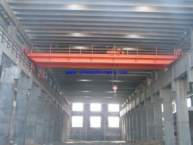 Standard 5 Ton Double Girder Overhead Crane for Workshop & Warehouse