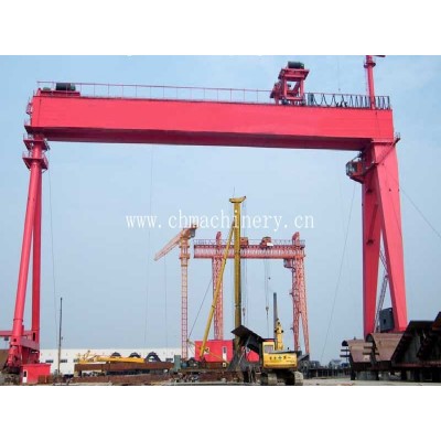 Standard 5-20 Ton Double Girder Gantry Crane for Outdoor Workshop & Yard