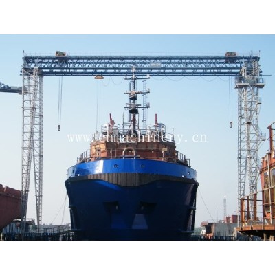 200 Ton Double Girder Gantry Crane for Power Plant Maintenance