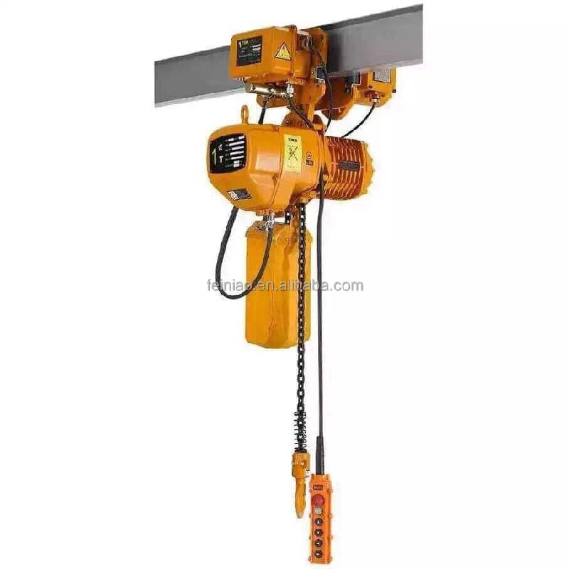 3 Ton Electric Chain Hoist 220V Single Phase - Easy Installation for Factories