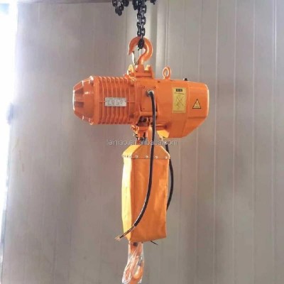 4 Ton Electric Chain Hoist with 360° Rotating Hook & Remote