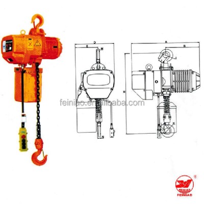 5 Ton Professional Electric Chain Hoist Ideal for Steel Service Centers
