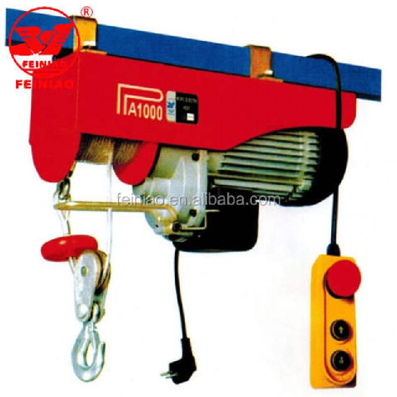 500kg Mini Electric Wire Rope Hoist for Efficient Production Line Lifting