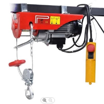 500kg 30m Lifting Height Mini Electric Wire Rope Hoist with Remote Control