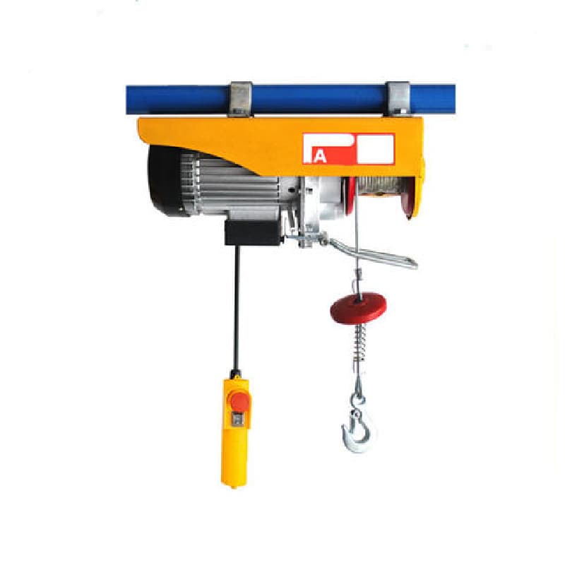 500kg 30m Lifting Height Mini Electric Wire Rope Hoist with Remote Control