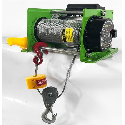 Weatherproof 300kg & 500kg Wire Rope Winch for Outdoor and Marine