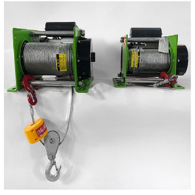 500kg / 1000kg Dual Capacity Sling Type Wire Rope Winch
