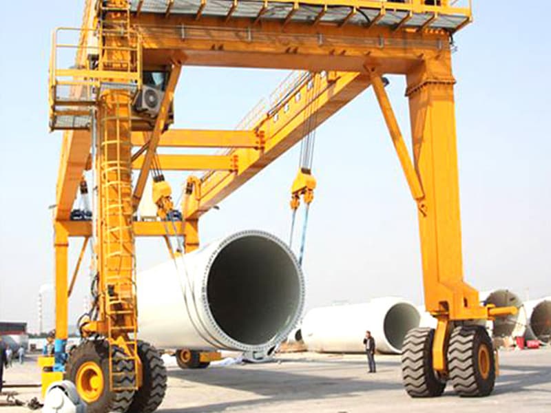 400-Ton Double-Beam RTG with 45m Span with Automatic PLC Control