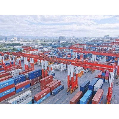 500-Ton Double-Beam RTG with 50m Span for Maximum Lifting Capacity