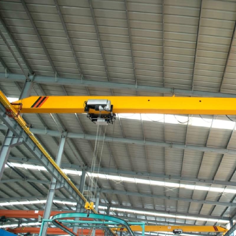 10-Ton European-Style Single Girder Overhead Crane for Heavy-Duty Workshops
