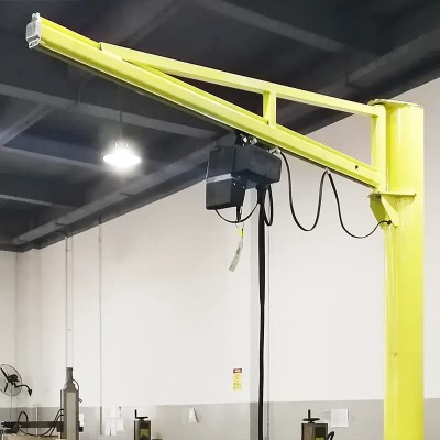 Efficient 3 Ton Floor Mounted Jib Crane with 5m Radius & 5m Lift Height