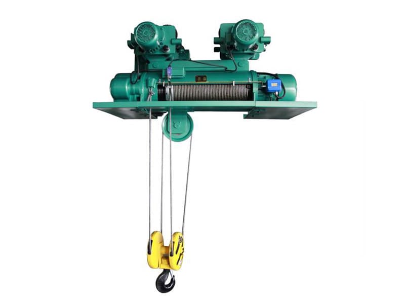 Versatile 2 Ton Wire Rope Electric Hoist, 8m Lift, Hook Suspension