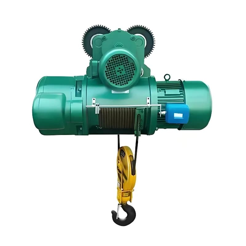 Versatile 2 Ton Wire Rope Electric Hoist, 8m Lift, Hook Suspension