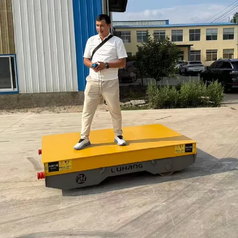 Automated Production Line AGV Cart with Convoy & Synchronization