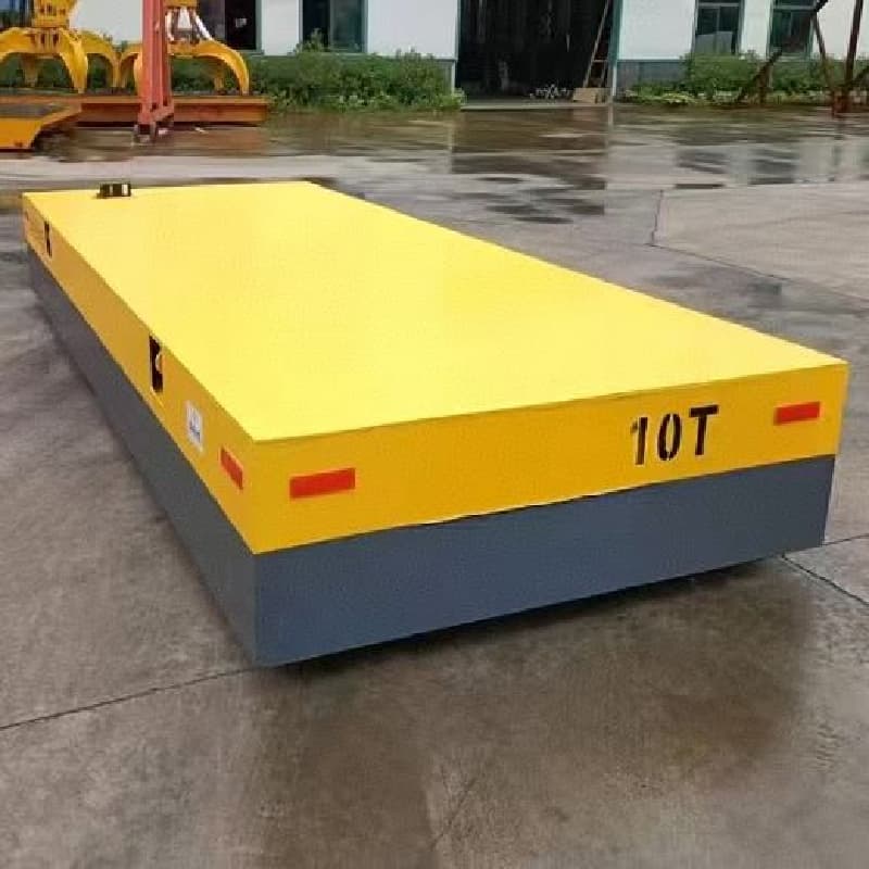Multi-Stop Programmable AGV Transfer Cart with RFID Positioning