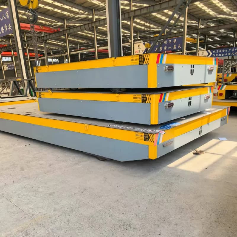 Multi-Stop Programmable AGV Transfer Cart with RFID Positioning