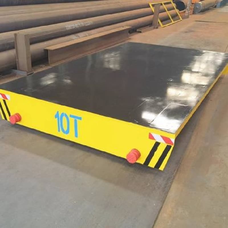 Omni-Directional Mecanum Wheel AGV Transfer Cart for Tight Spaces