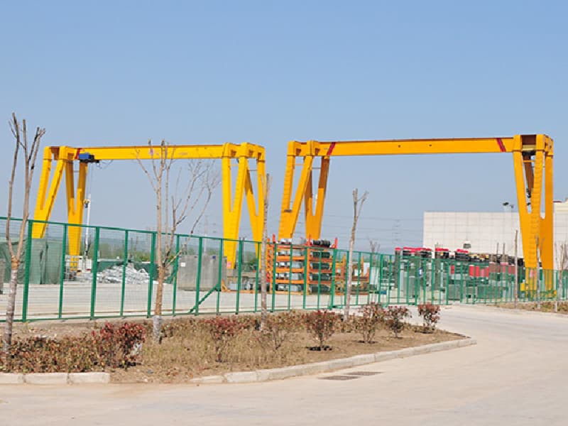 European Single Girder Gantry Crane 5T / 10m for Vietnam Manufacturing