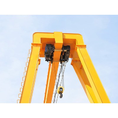 Compact European Single Girder Gantry Crane 3T / 8m for Singapore Workshops