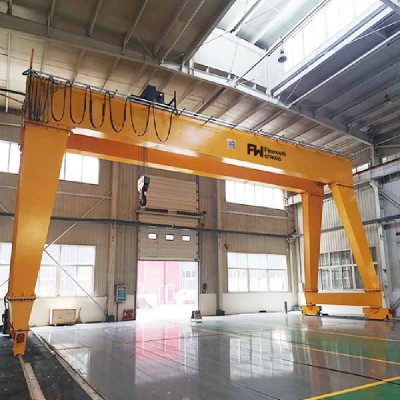 Double Girder Gantry Crane Span 35m / 18T for Thailand Bulk Material Handling