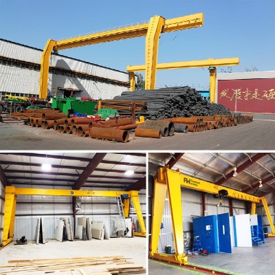 European Double Girder Gantry Crane 60T / 26m for Indonesian Mining