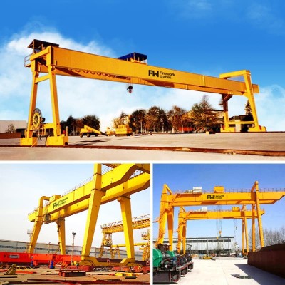 Double Girder Gantry Crane 35T / 28m for Malaysian Heavy Machinery Assembly