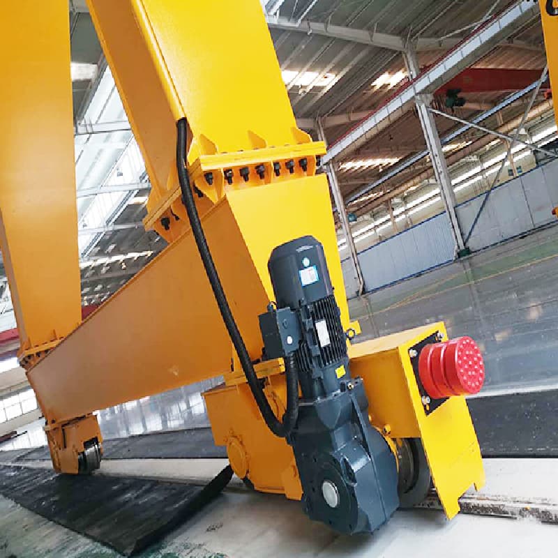 Double Girder Gantry Crane 10T / 18m for Vietnam Heavy Component Handling