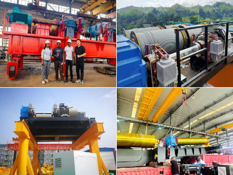 European Winch Trolley 10T for Vietnam General Factory Applications