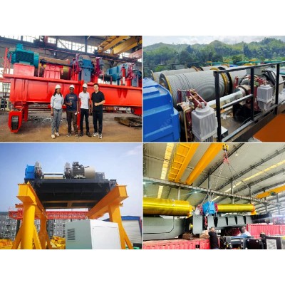 European Winch Trolley 25T for Indonesian Port & Logistics Yard Operations