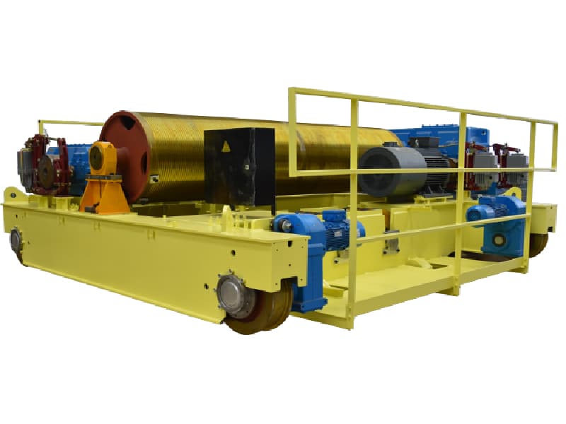 Winch Trolley 32T for Philippine Heavy Equipment Maintenance Workshops