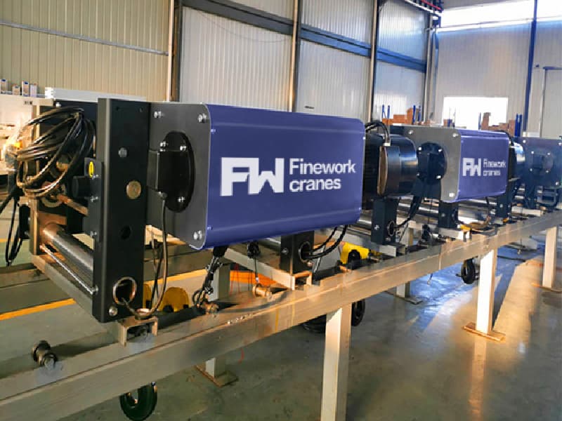 Euro Low Room Electric Hoist 8T 12m for Indonesian Warehouse Logistics