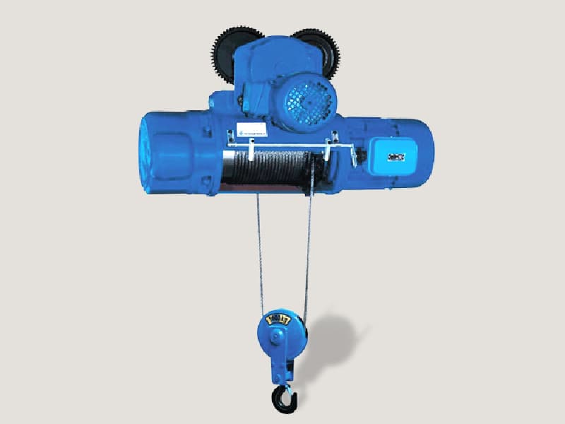 Compact Electric Wire Rope Hoist 1 Ton 6m for Vietnam Light Industry
