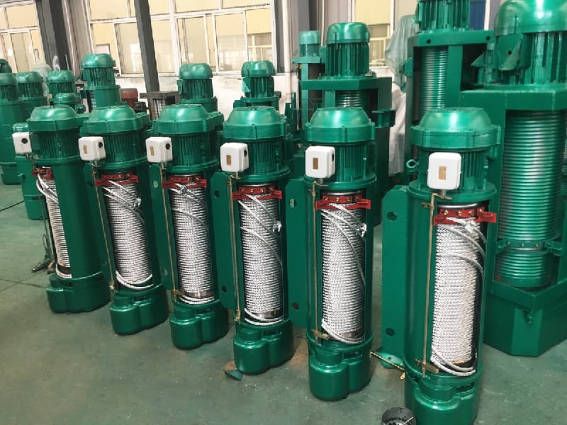 Electric Wire Rope Hoist 12 Ton 18m for Philippine Port & Shipyard Operations