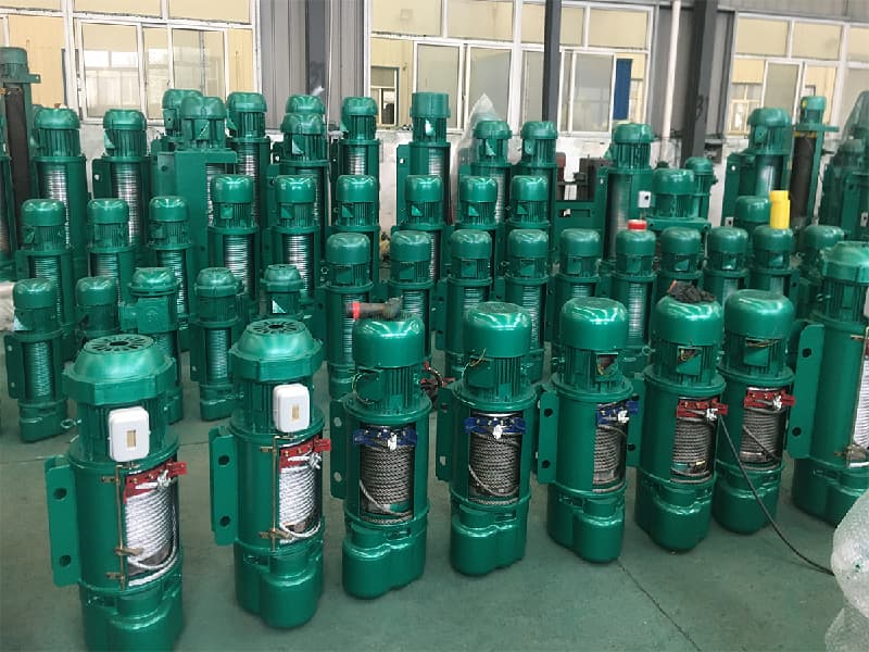 Electric Wire Rope Hoist 5 Ton 12m for Philippine General Manufacturing