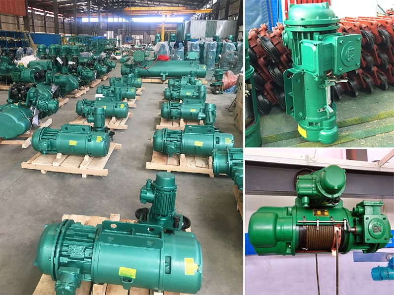 Explosion-Proof Electric Hoist 2 Ton 10m Lift for Malaysia Petrochemical Plants