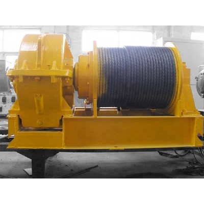 High Speed Electric Winch 50t 250m Rope for Philippines Mining Installation
