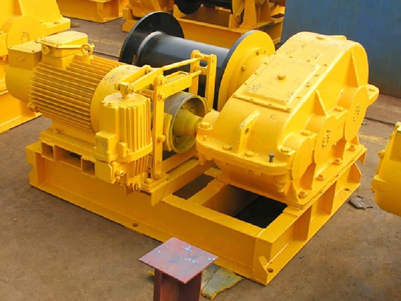 High Speed Electric Winch 50t 250m Rope for Philippines Mining Installation