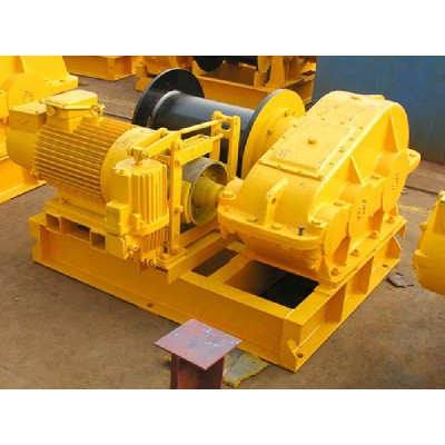High Speed Electric Winch 60 Ton 150m Rope for Vietnam Bridge Construction