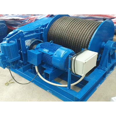 Slow Speed Electric Winch 150 Ton 1200m Rope for Philippines Port Setup