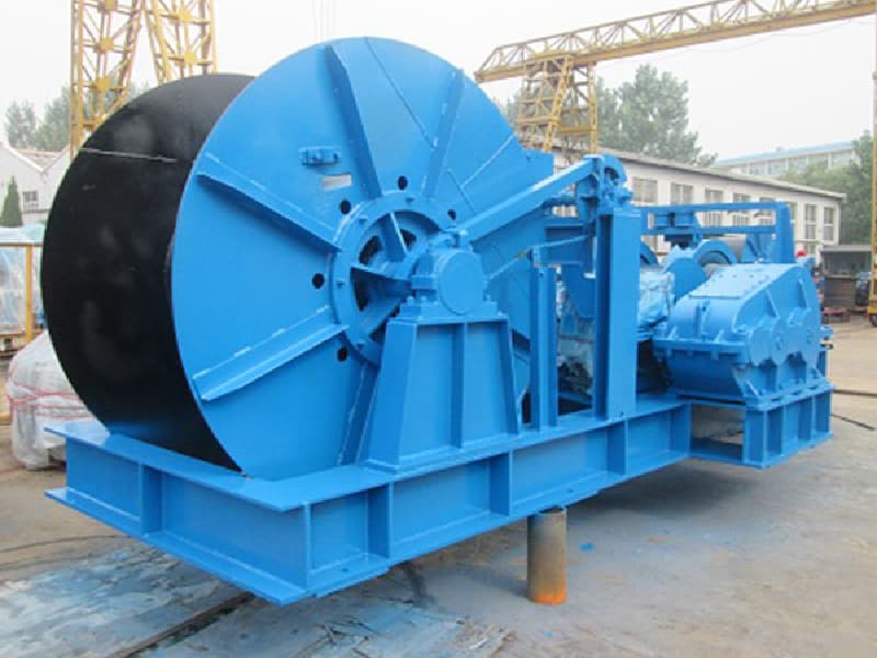 Electric Winch 100t 2500m Rope for Malaysia Large-Scale Factory Steel Erection
