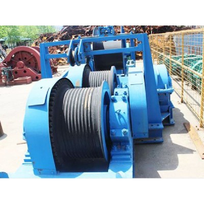 Electric Winch 40 Ton 1000m Rope for Indonesia Port Container Yard Expansion